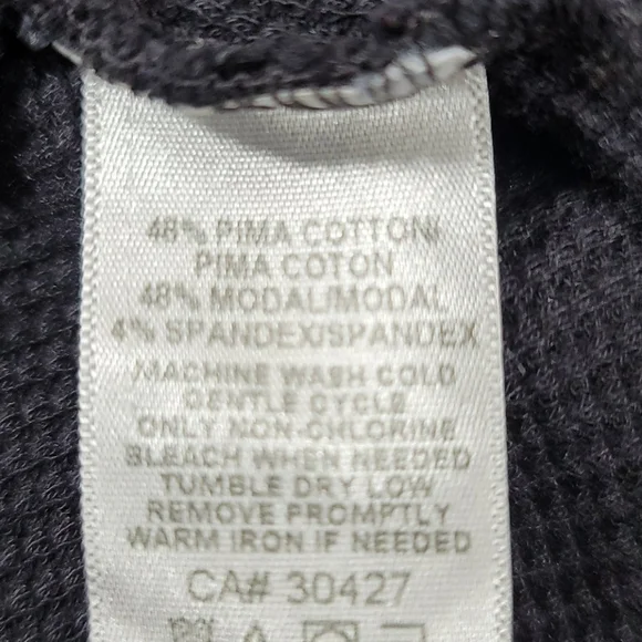 Splendid Thermal Wrap Black Cardigan - Picture 15 of 16